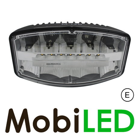 Projecteur avec feu de position blanc E-marque