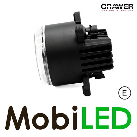 Crawer Crawer Phare feux de route et croisement 12-24V ronde Crawer Crawer Phare feux de route et croisement 12-24V ronde