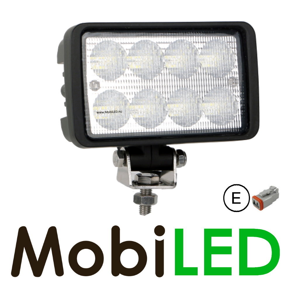 Werklamp 80W onder- en zijmontage E-keur