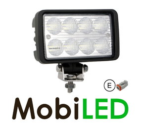 Lampe de travail 80W montage inférieur et latéral