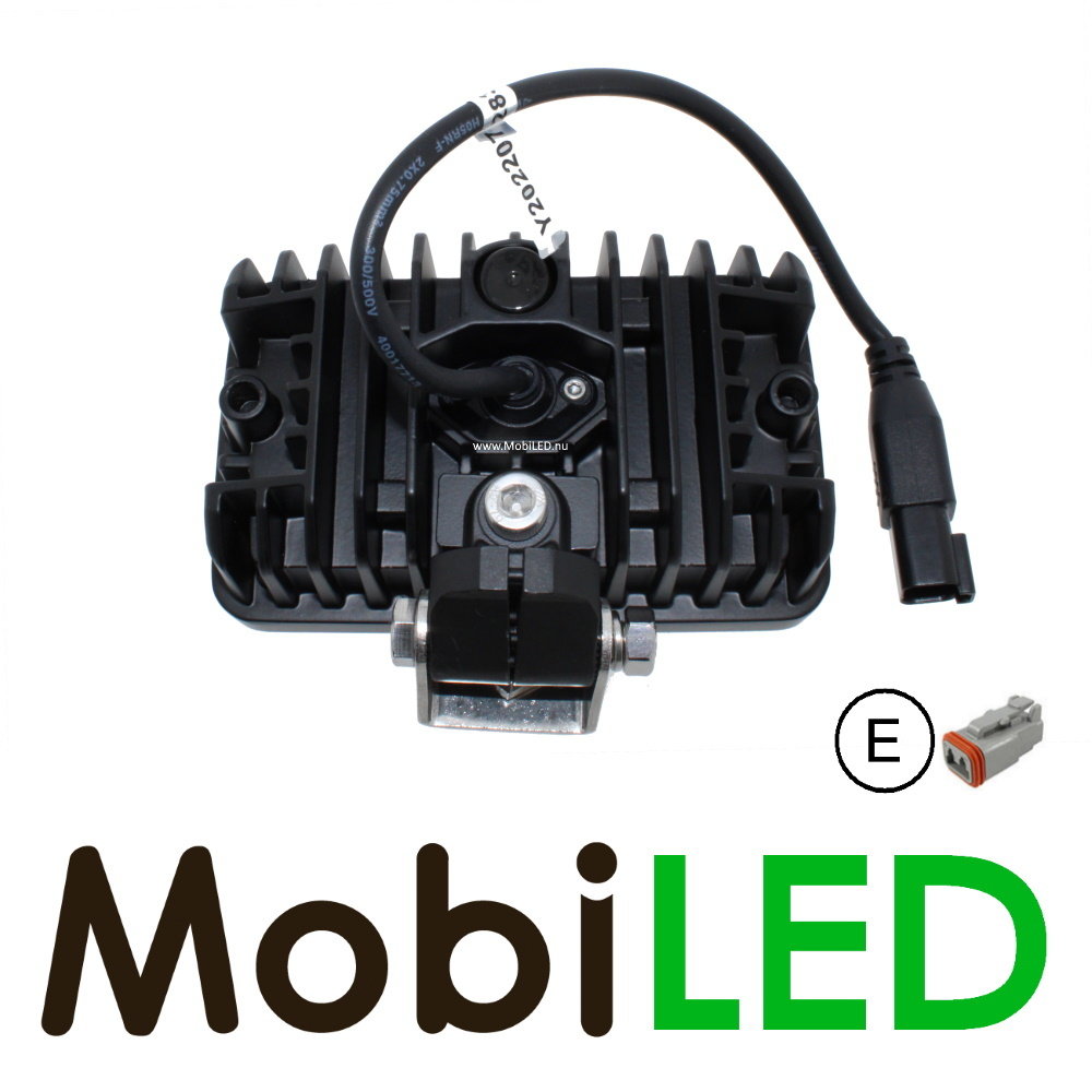 Lampe de travail 80W montage inférieur et latéral E-marque