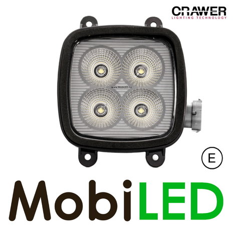 Crawer Crawer Inbouw werklamp 40W John Deere 6030/7030 PREMIUM