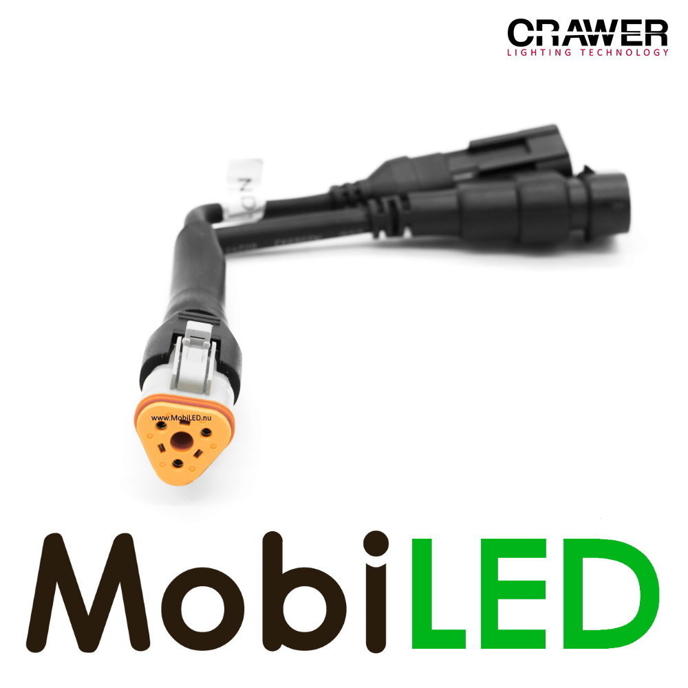 Crawer Câble adaptateur pour phare Crawer CR-3009 Deutz, New-Holland, Case Crawer Câble adaptateur pour phare Crawer CR-3009 Deutz, New-Holland, Case