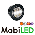 Flasher with amber/white position light recessed mouning amber