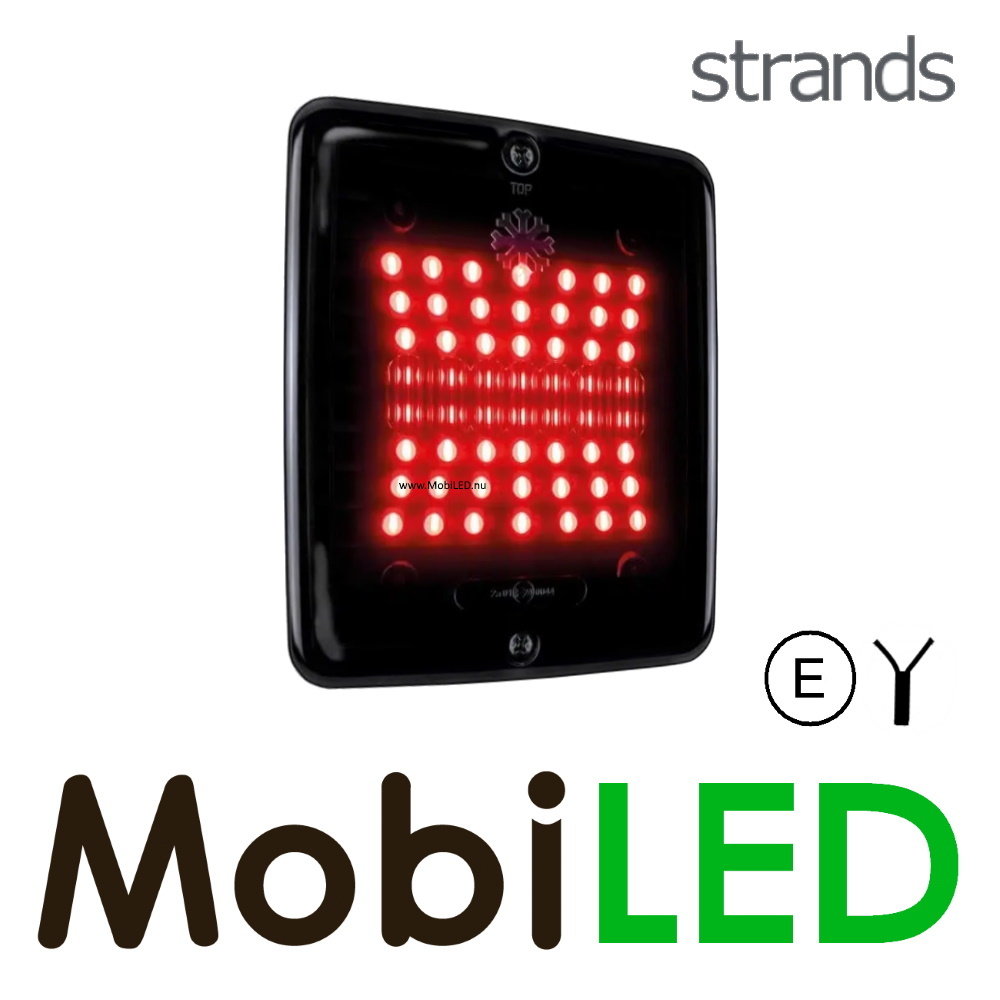 Strands Strands Dark Feu arrière - Feu de frein 24 volts E-marque Strands Strands Dark Feu arrière - Feu de frein 24 volts E-marque