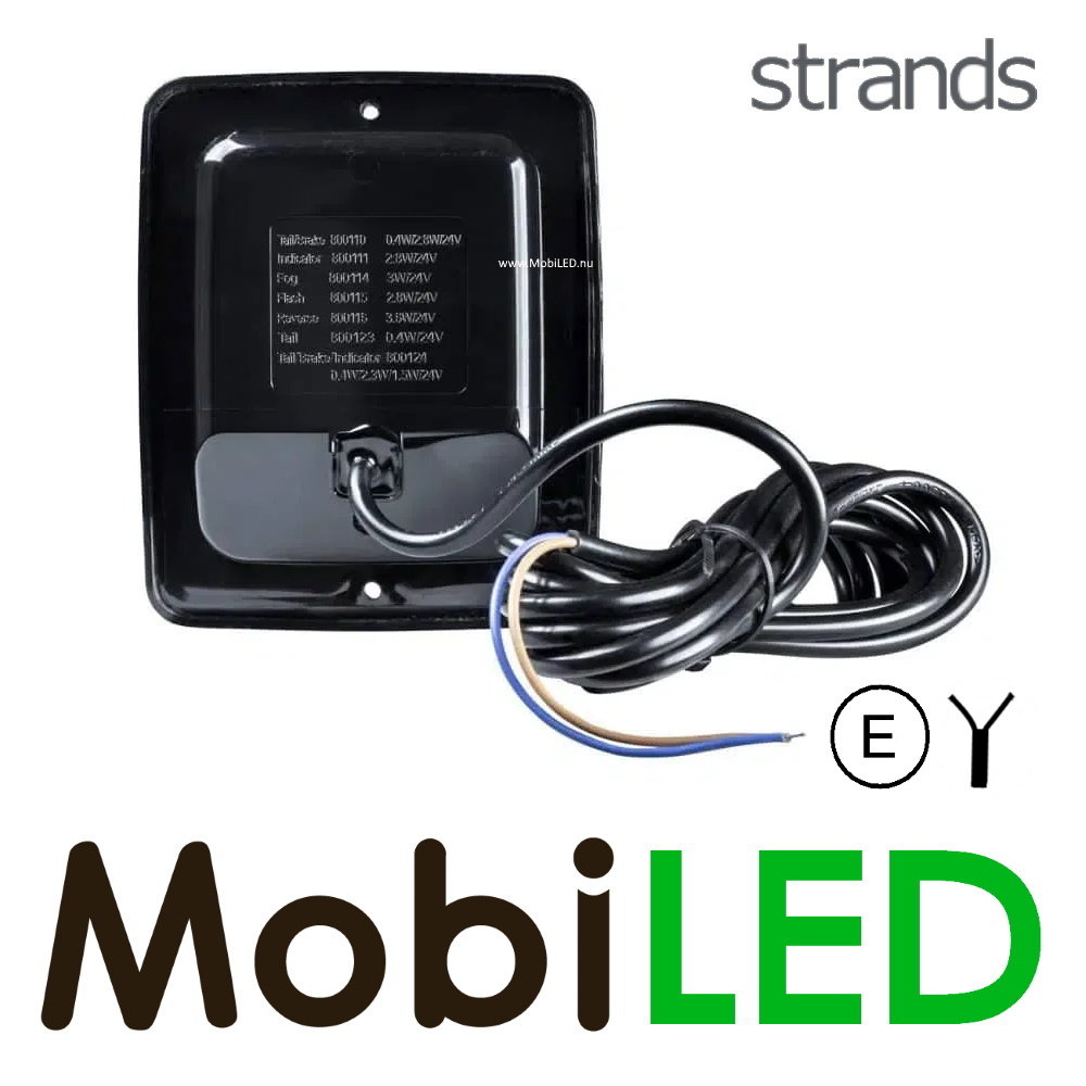 Strands Strands Achterlicht - Remlicht 24 volt E-keur Strands Strands Achterlicht - Remlicht 24 volt E-keur