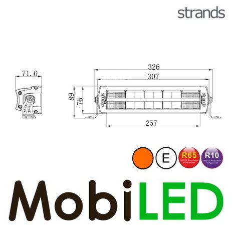 Strands Siberia Night Guard 12 pouces rangée double Strands Siberia Night Guard 12 pouces rangée double