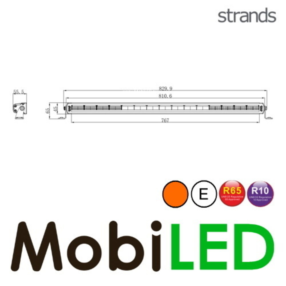 Strands Siberia Night Guard 32 inch Enkele Rij Strands Siberia Night Guard 32 inch Enkele Rij