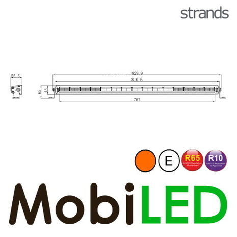 Strands Siberia Night Guard 32 inch Enkele Rij Strands Siberia Night Guard 32 inch Enkele Rij