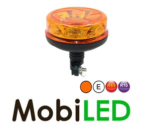 Zwaailamp / flitslamp 16 watt Amber DIN montage Zwaailamp / flitslamp 16 watt Amber DIN montage