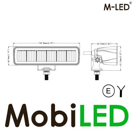 M-LED M-LED Breedstraler 18W E-keur