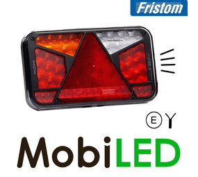 Fristom Rear light 5 functions license plate cable Left Fristom Rear light 5 functions license plate cable Left