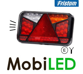 Fristom Rear light 5 functions license plate cable Right Fristom Rear light 5 functions license plate cable Right