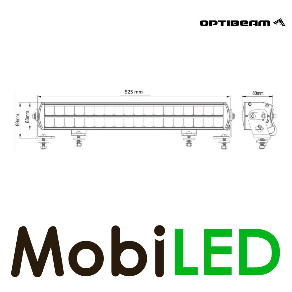 Optibeam Optibeam Super Captain Dual Rage 600  52 cm