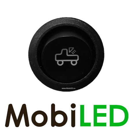 Tuimelschakelaar werklamp achter groen/wit 20A 12V 4 pins Tuimelschakelaar werklamp achter groen/wit 20A 12V 4 pins