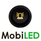 Tuimel schakelaar zwaailamp groen/amber 20A 12V 4 pins