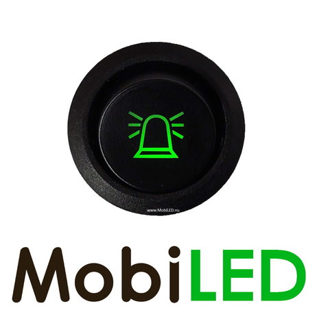 Toggle switch beacon green/amber 20A 12V 4 pins