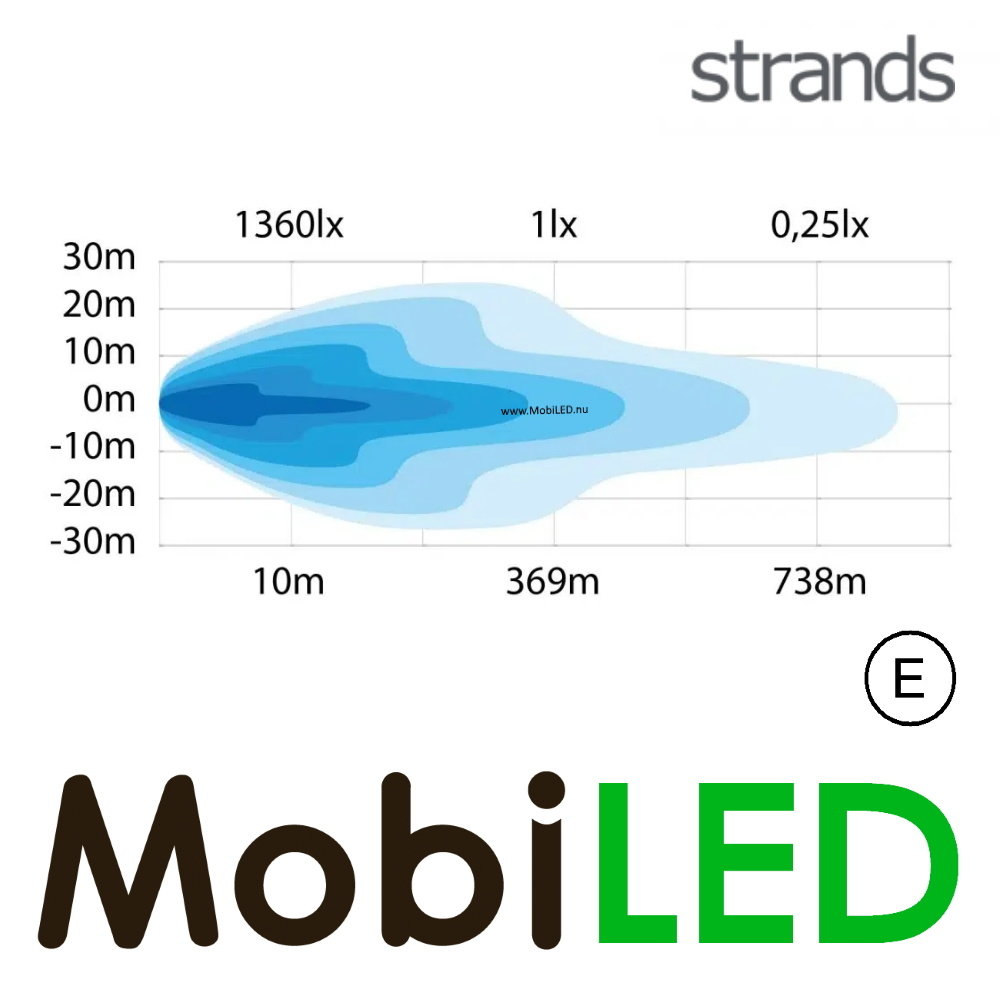 Strands Strands Siberia 7" Night Ranger wit/amber combi Strands Strands Siberia 7" Night Ranger wit/amber combi