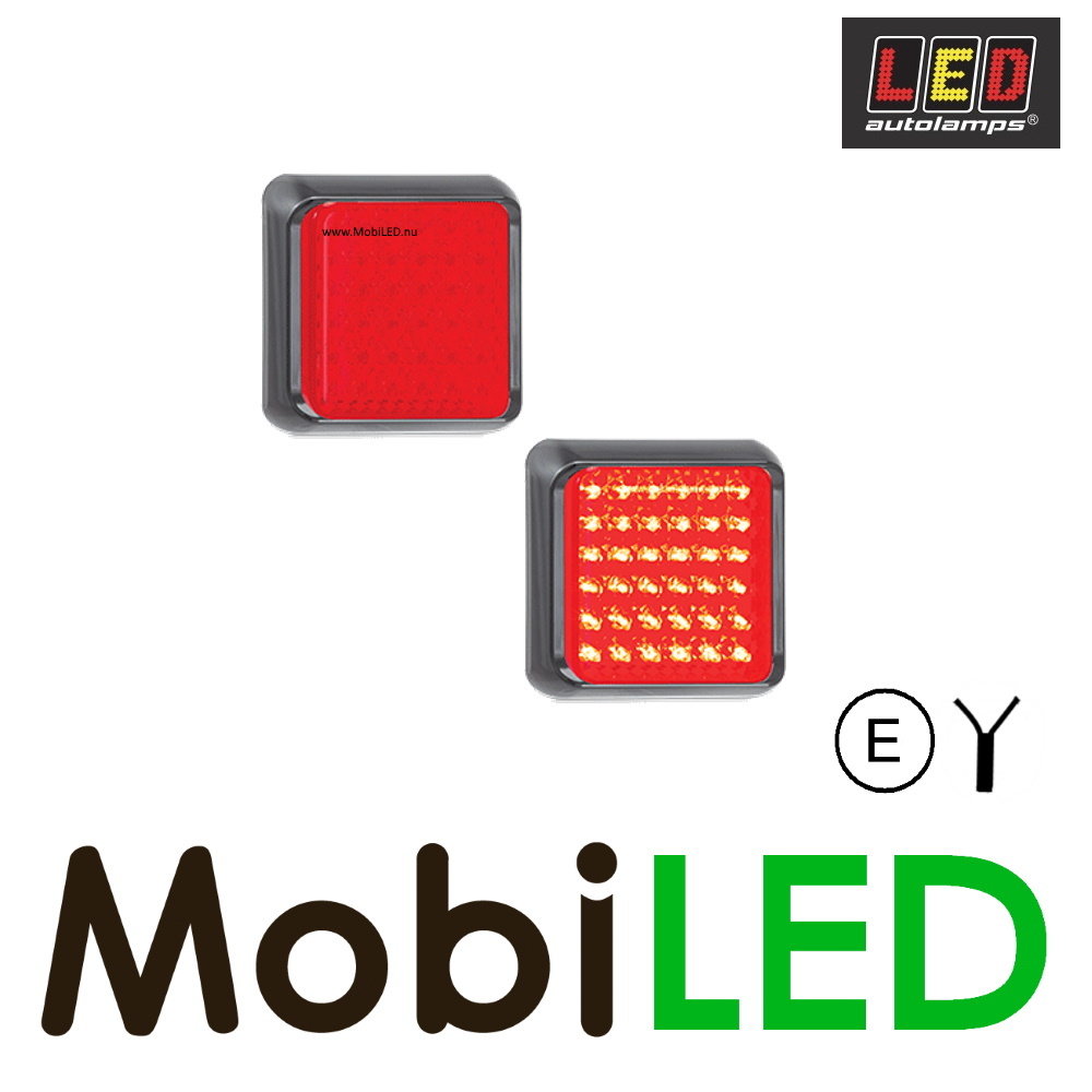 LED autolamps Feu arrière/Feu de frein série 80 E-mark
