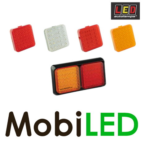 LED autolamps Frame for 2 modules 80 series LED autolamps Frame for 2 modules 80 series