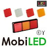 LED autolamps Frame for 3 modules 80 series LED autolamps Frame for 3 modules 80 series