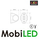 LED autolamps Breedtelamp recht kort model E-keur LED autolamps Breedtelamp recht kort model E-keur