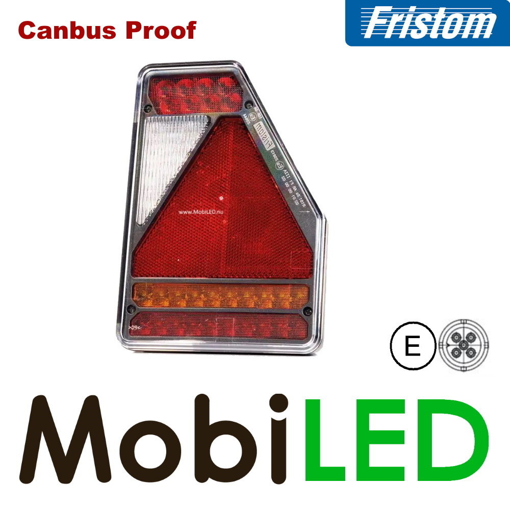 Fristom Fristom Achterlicht 4 functies rechts reflector bajonet E-keur canbus proof