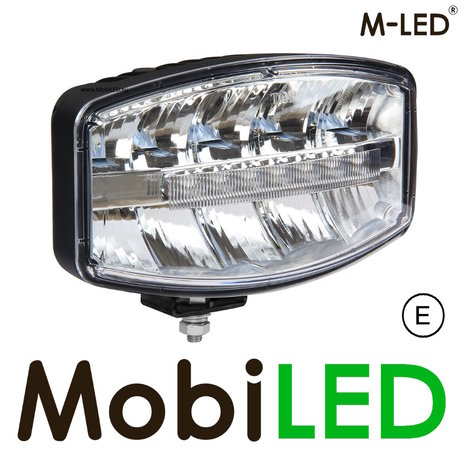 M-LED M-LED Projecteur avec feu de position blanc/ambre E-marque M-LED M-LED Projecteur avec feu de position blanc/ambre E-marque