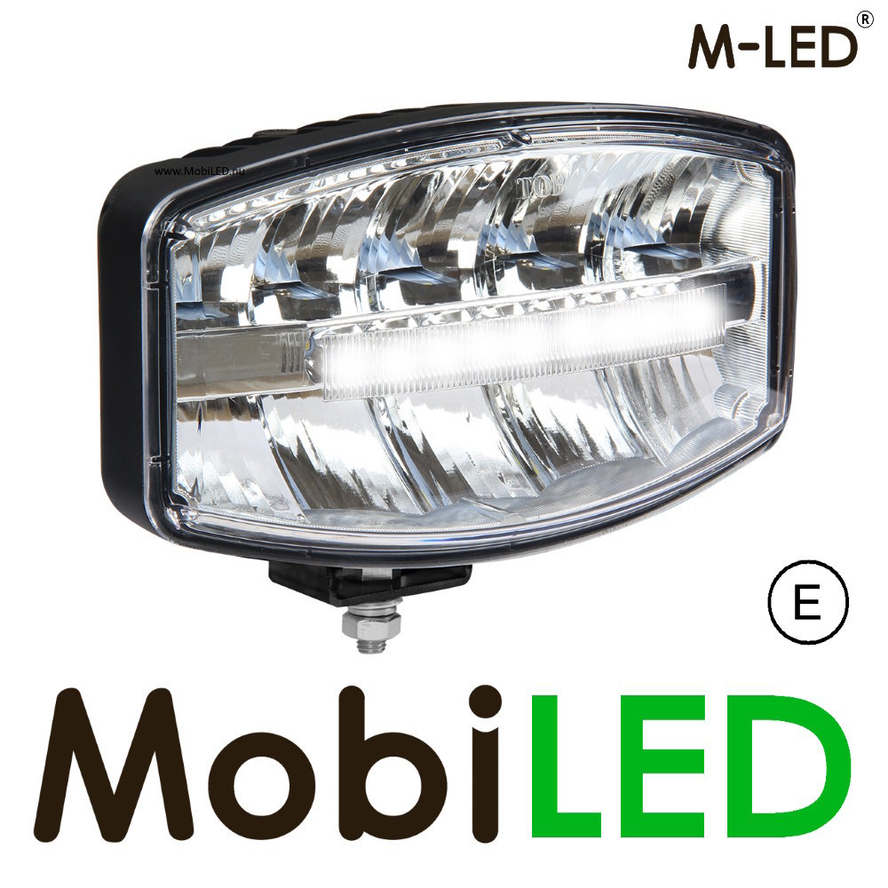 M-LED M-LED Oval spotlight amber/white position light E-mark