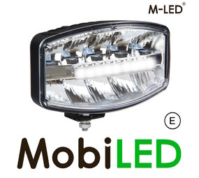M-LED M-LED Oval projecteur loin avec feu de position blanc/ambre