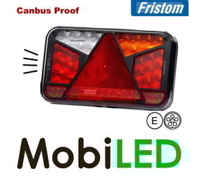 Fristom Rear light 5 functions license plate bayonet Right Fristom Rear light 5 functions license plate bayonet Right