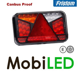 Fristom Feu arrière 5 fonctions 6broches baïonnette canbus proof gauche Fristom Feu arrière 5 fonctions 6broches baïonnette canbus proof gauche