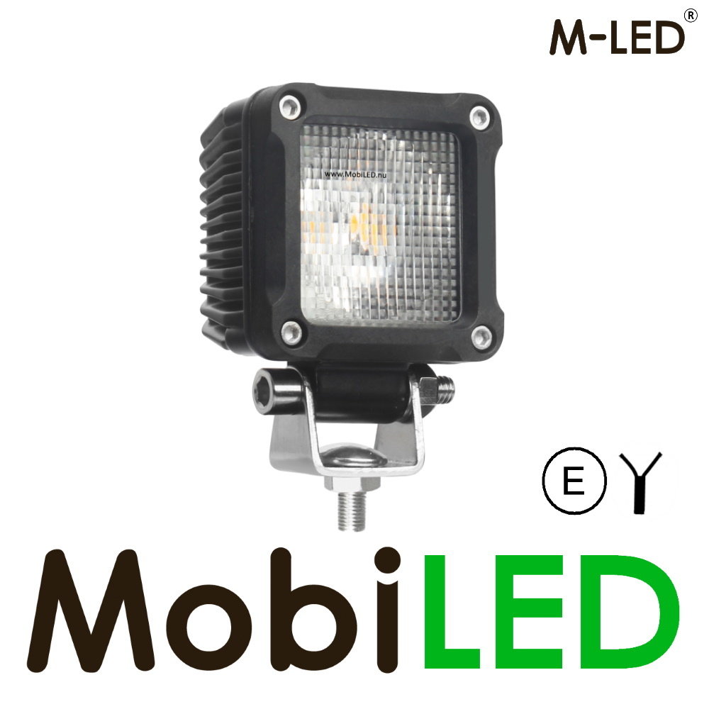 M-LED M-LED Mini Cube floodlight amber and white