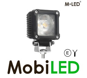 M-LED Cube  breedstraler mini amber/wit