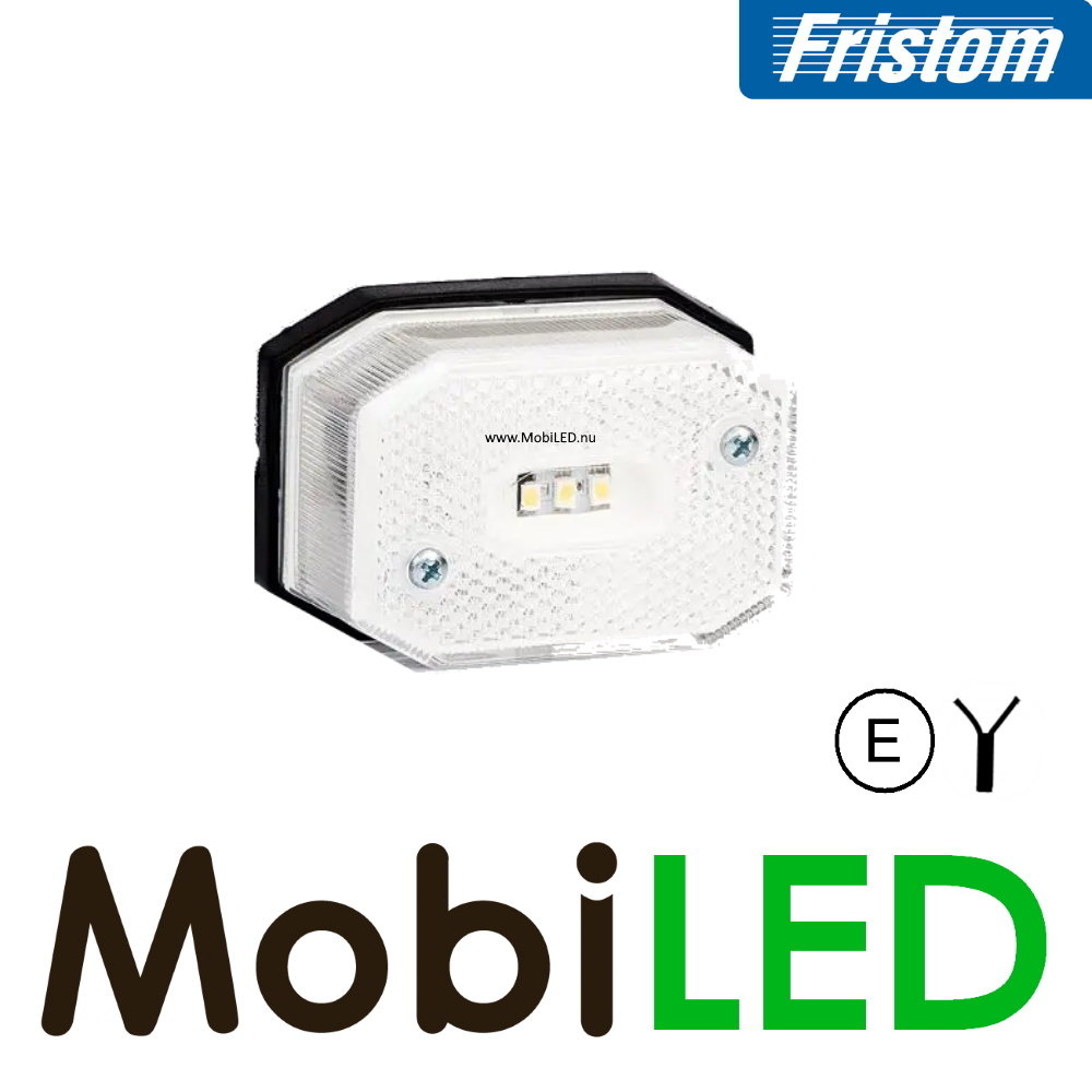 Fristom Fristom Zijmarkering  blokje wit E-keur