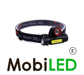 Oplaadbare hoofdlamp spot en flood Oplaadbare hoofdlamp spot en flood