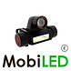 Lampe de tête rechargeable lointain et large Lampe de tête rechargeable lointain et large