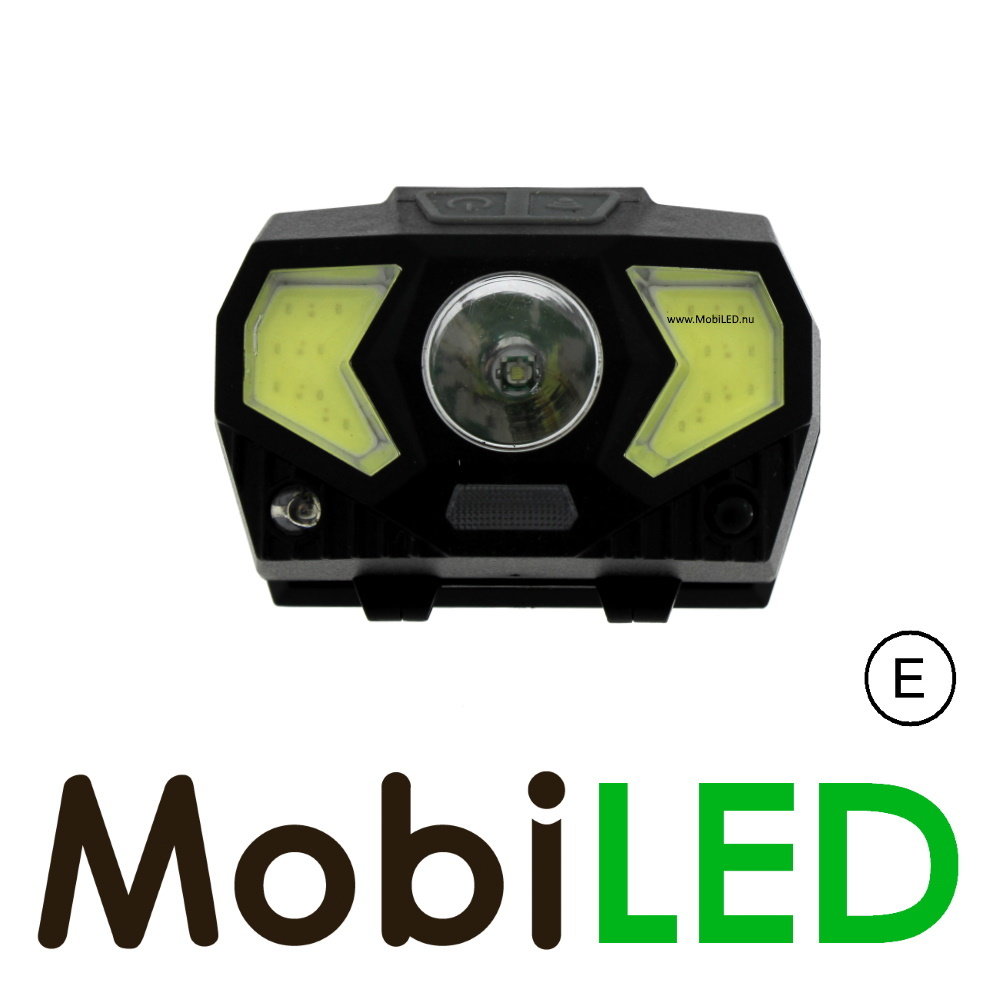 Oplaadbare hoofdlamp spot en flood bewegingssensor Oplaadbare hoofdlamp spot en flood bewegingssensor