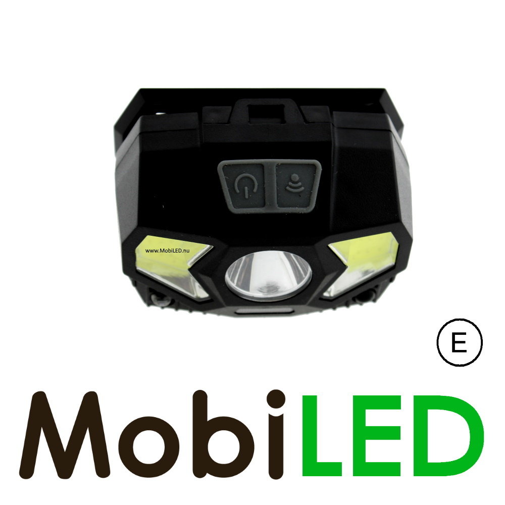 Rechargeable headlamp spot and flood motion sensor Rechargeable headlamp spot and flood motion sensor