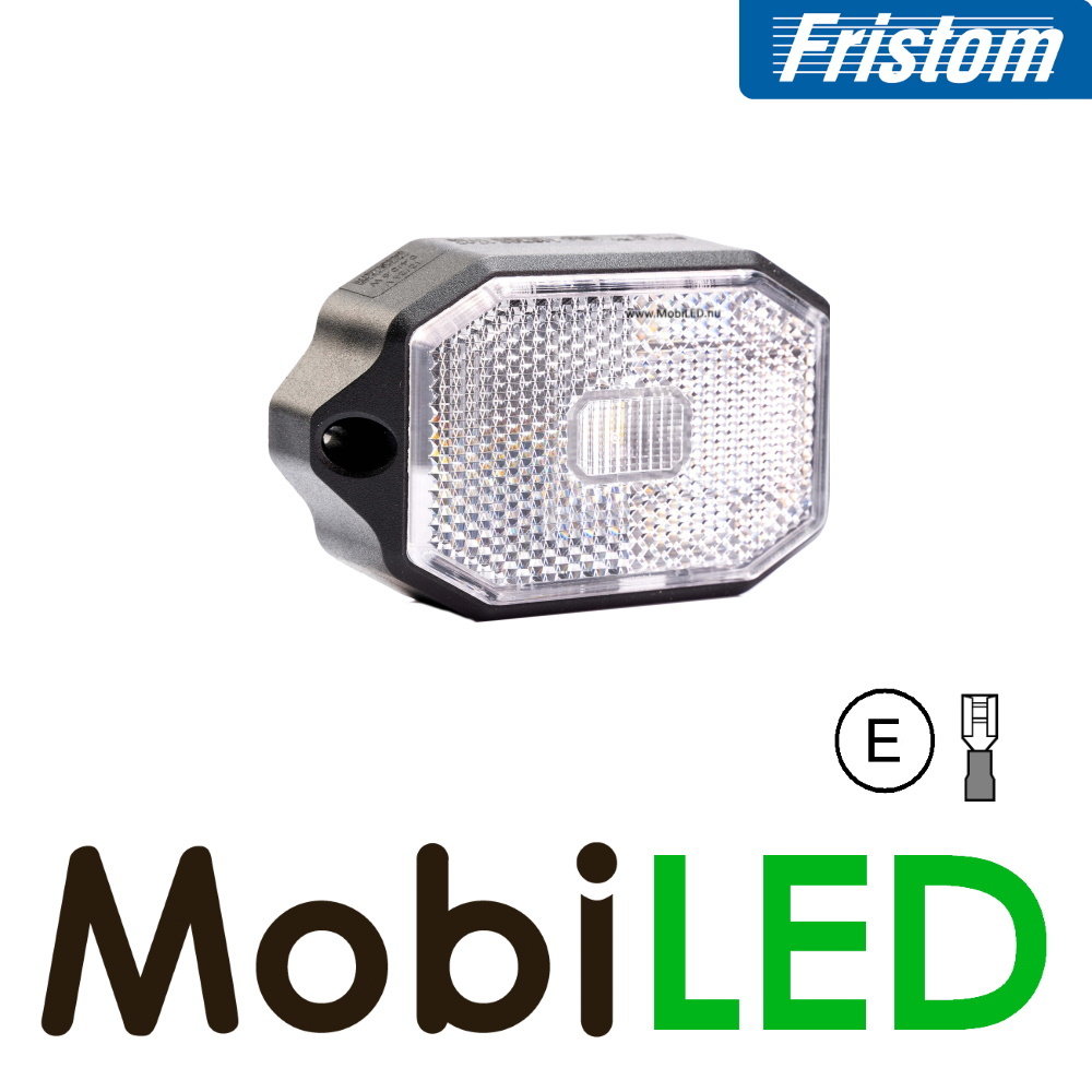 Fristom Fristom Zijmarkering wit blok E-keur Fristom Fristom Zijmarkering wit blok E-keur