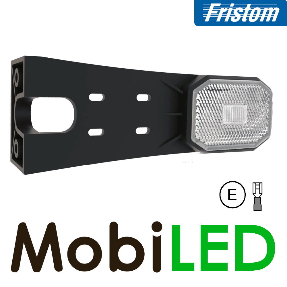 Fristom Fristom Marquage latéral blanc bloc support d'angle long E-marque
