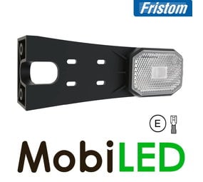 Fristom Side marking block white corner holder long Fristom Side marking block white corner holder long