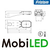 Fristom Fristom Side marking white block corner holder long E-mark Fristom Fristom Side marking white block corner holder long E-mark