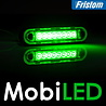 Fristom Fristom zijmarkering wit groen lang
