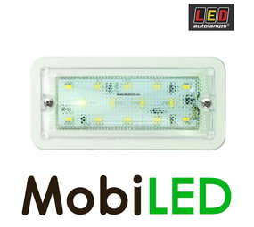 LED autolamps Interior lighting flat rectangle 24V white