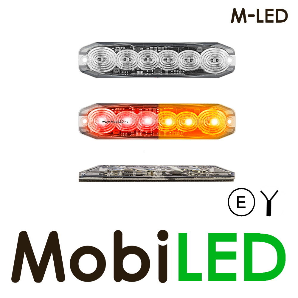 M-LED M-LED Achterlicht  3 functies 2 meter kabel E-keur