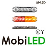M-LED M-LED Feu arrière 3 fonctions 2 mètres de câble E-marque M-LED M-LED Feu arrière 3 fonctions 2 mètres de câble E-marque