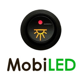 Interrupteur à bascule Intérieur Ambre LED Rouge 20A 14V Interrupteur à bascule Intérieur Ambre LED Rouge 20A 14V