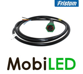 Fristom Connecteur baïonnette 6 broches vert Fristom Connecteur baïonnette 6 broches vert