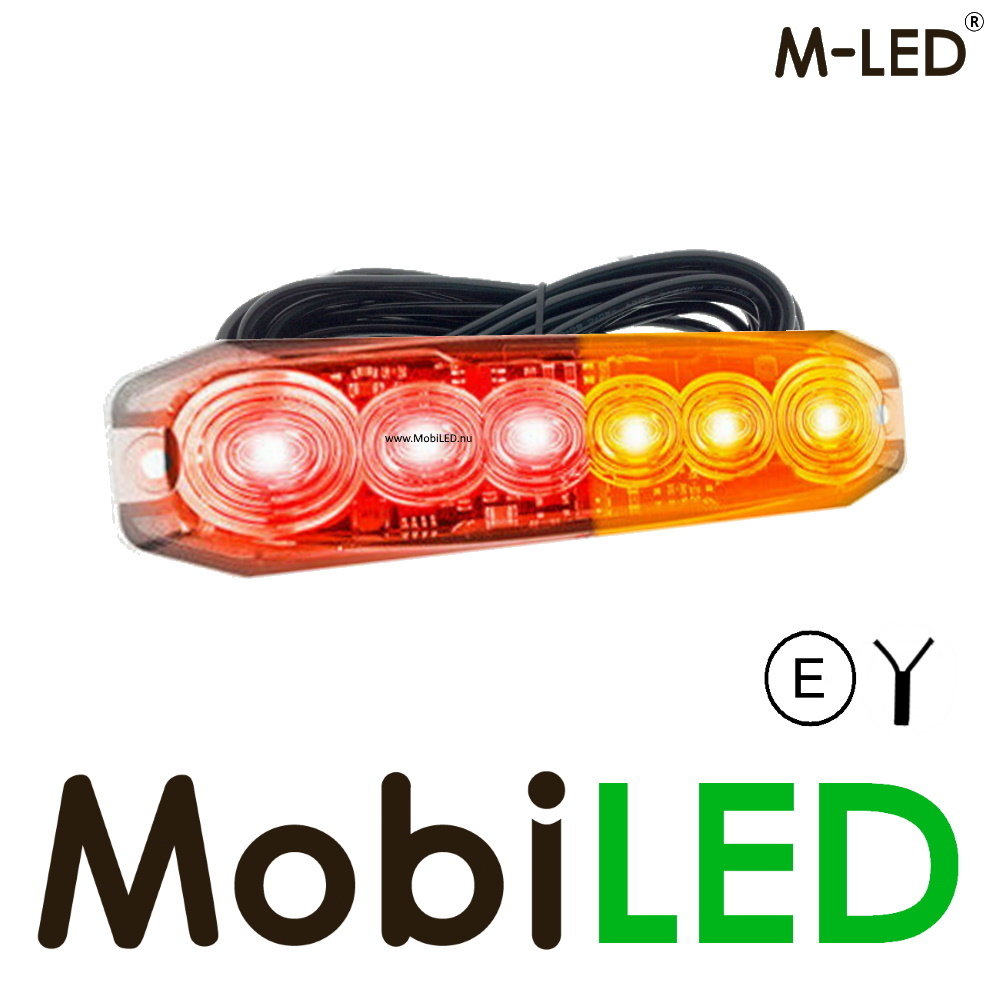 M-LED M-LED Achterlicht  3 functies 2 meter kabel E-keur